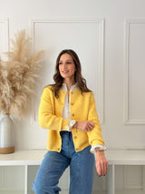Cardigan Sara Amarelo