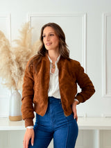 Bomber Camurça Camel