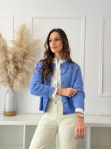 Cardigan Sara Azul