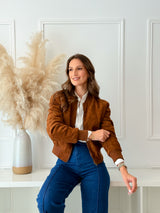 Bomber Camurça Camel