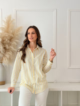 Camisa Amarela Riscas
