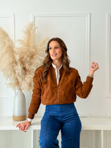 Bomber Camurça Camel