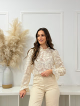 Blusa Rendilhada Romântica