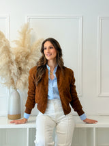 Bomber Camurça Camel