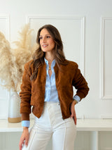 Bomber Camurça Camel