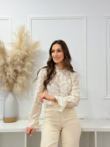 Blusa Rendilhada Romântica