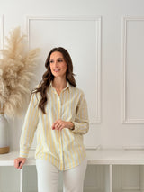 Camisa Amarela Riscas