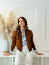 Bomber Camurça Camel