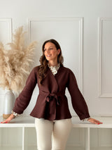 Casaco Choco Cintado