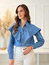 Camisa Ganga com Folho