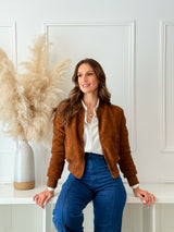 Bomber Camurça Camel