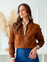 Bomber Camurça Camel