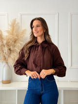Blusa Laço Choco