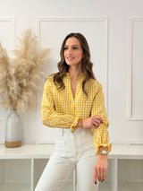 Blusa Vichy Amarela