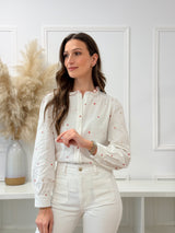 Blusa Corações Rosa