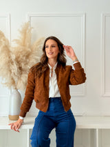 Bomber Camurça Camel