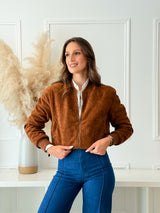 Bomber Camurça Camel