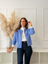 Cardigan Azul