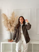 Casaco Camurça Verde