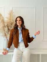 Bomber Camurça Camel