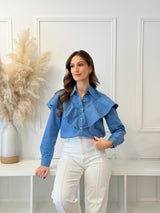 Camisa Ganga com Folho