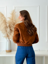 Bomber Camurça Camel