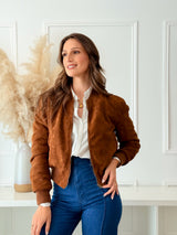 Bomber Camurça Camel