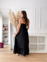 Vestido Romance Preto