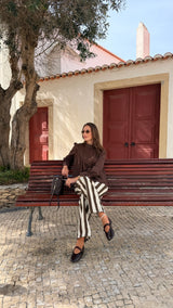 Blusa Carlota Chocolate
