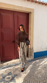 Blusa Carlota Chocolate