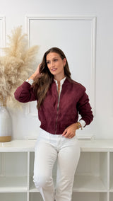 Bomber Burgundy