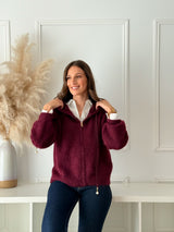 Casaco Céline Burgundy