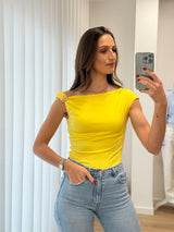 Top Simone Amarelo