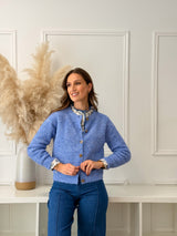 Cardigan Azul