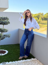 Blusa Linho Branca