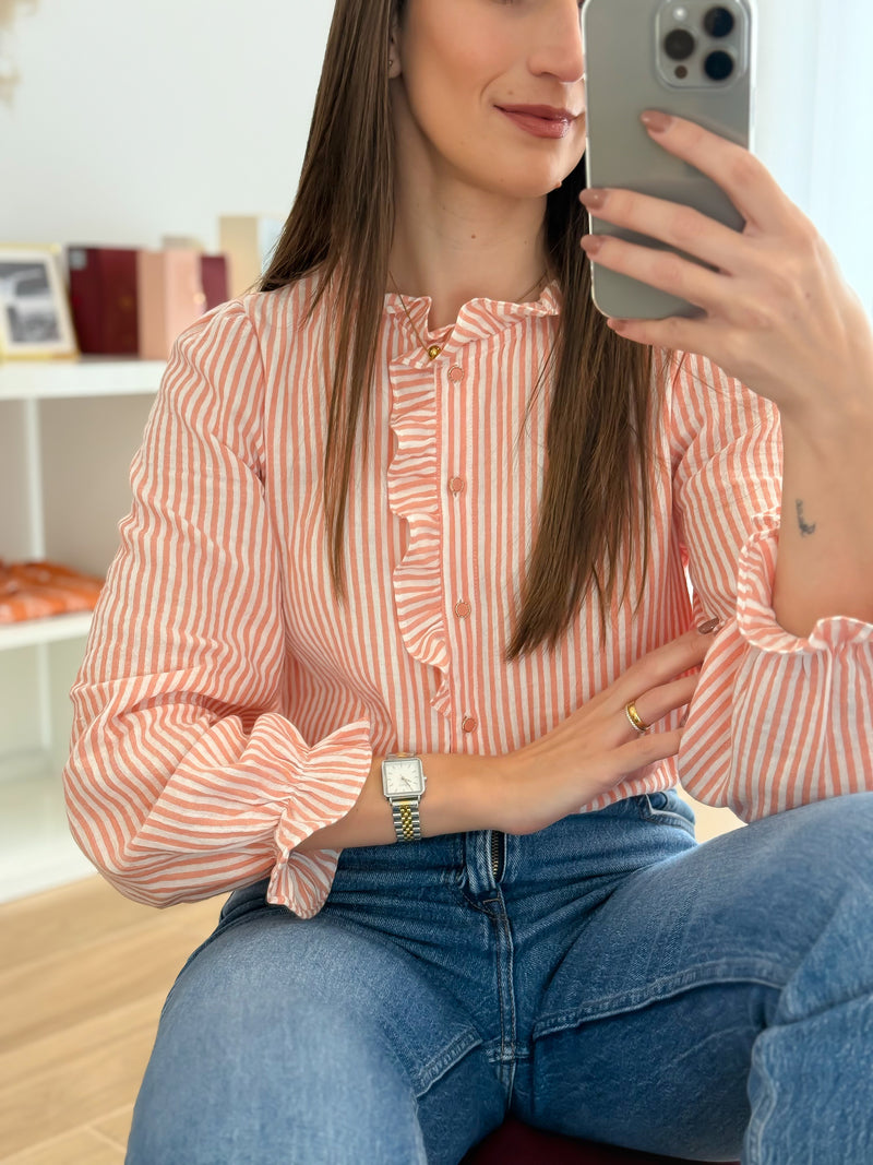 Blusa Rosália Laranja