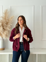 Casaco Céline Burgundy