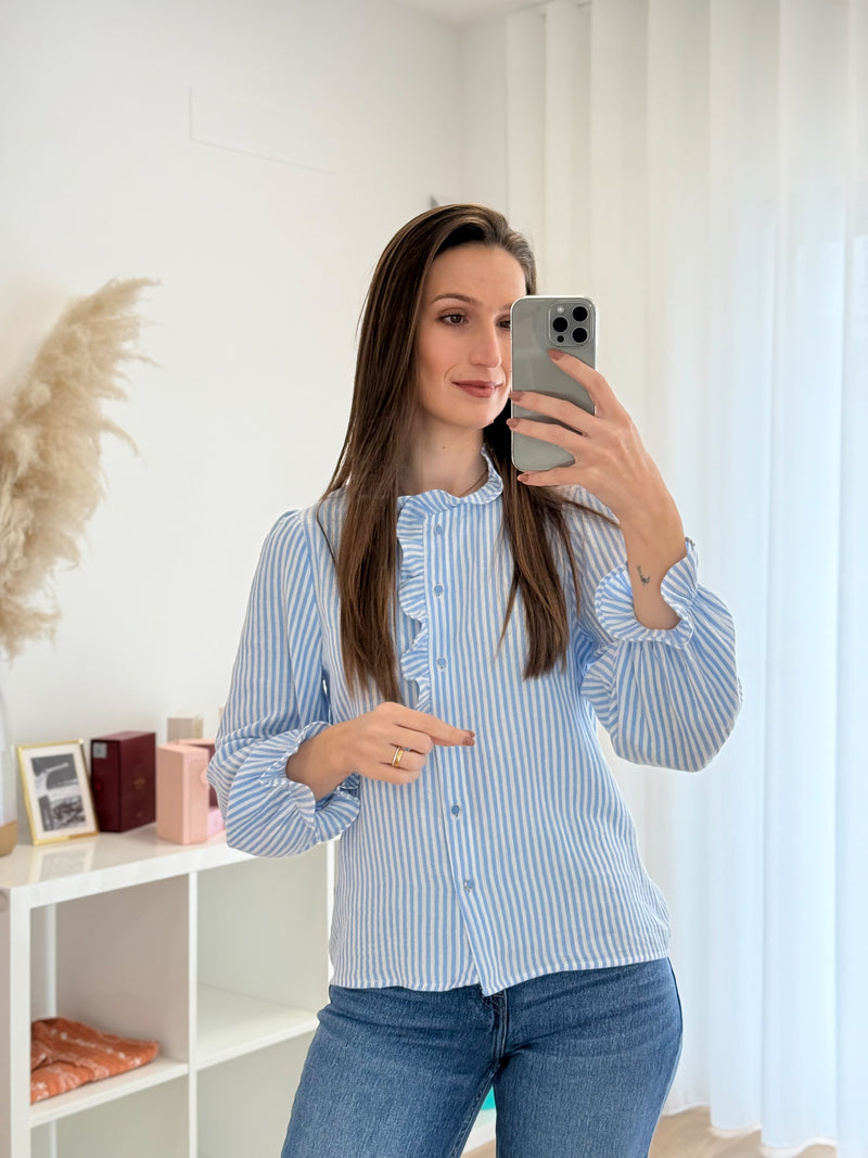 Blusa Rosália Azul