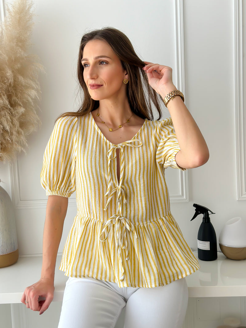 Blusa Sandra Amarela