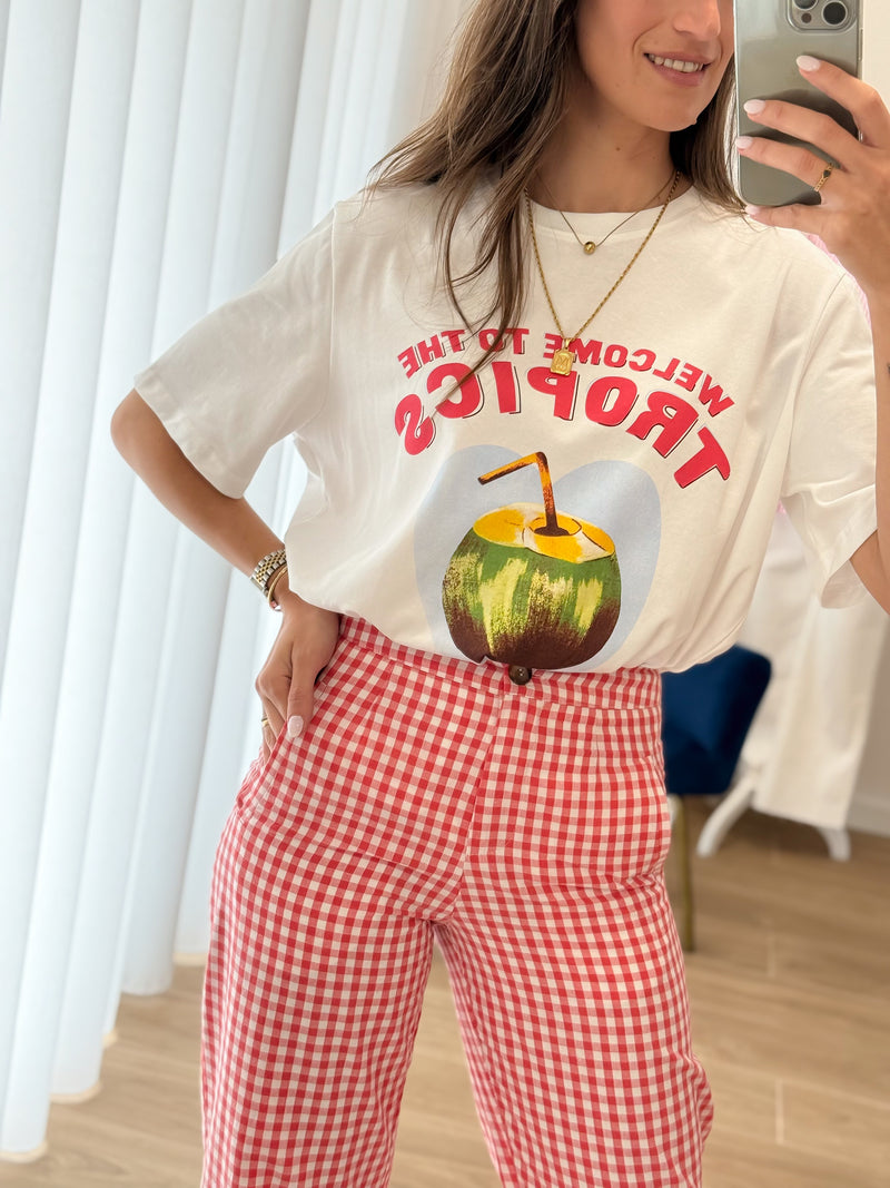T-shirt Oversize Tropics