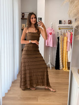 Vestido Castanho “Tenerife”