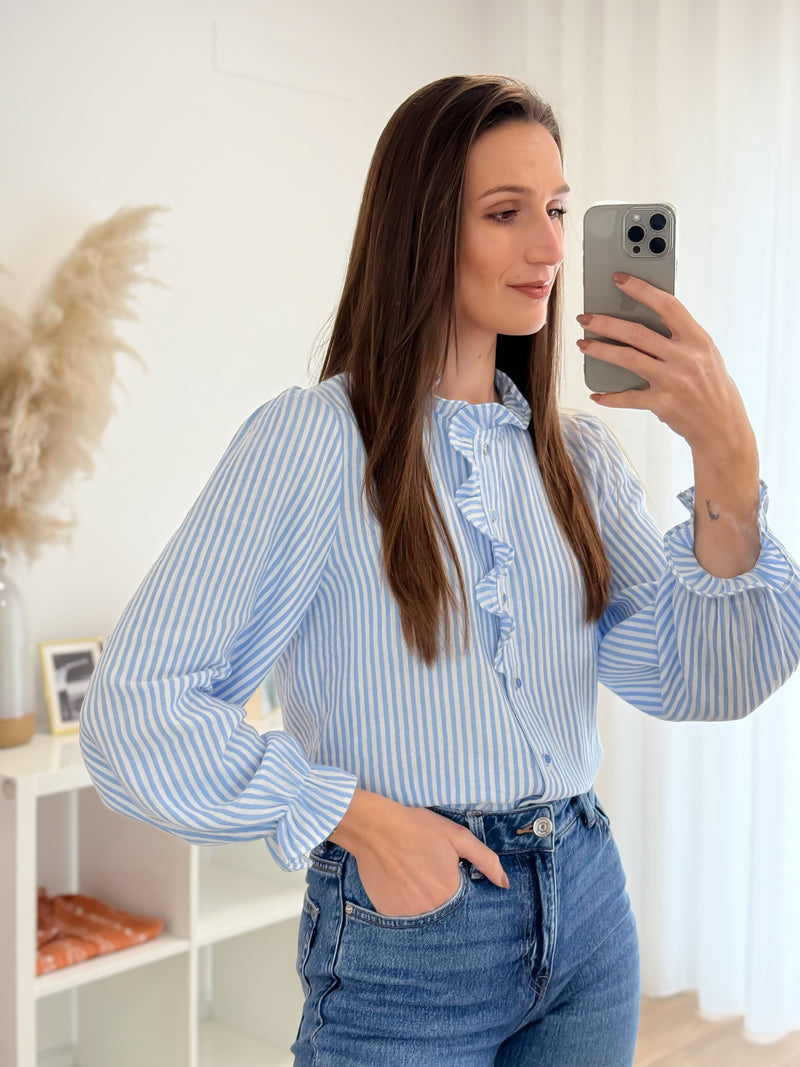 Blusa Rosália Azul