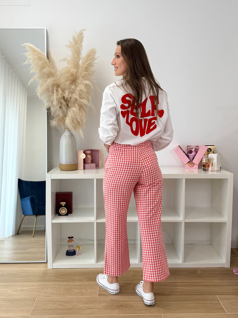 Camisa Love Branca