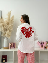 Camisa Love Branca