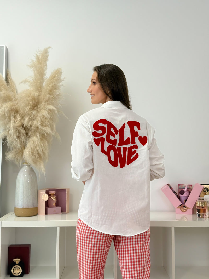 Camisa Love Branca