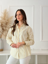 Camisa Amarela Riscas