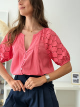 Blusa Veneza Rosa