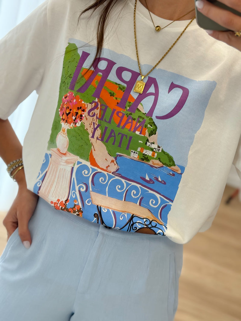 T-shirt Oversize Capri