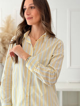 Camisa Amarela Riscas