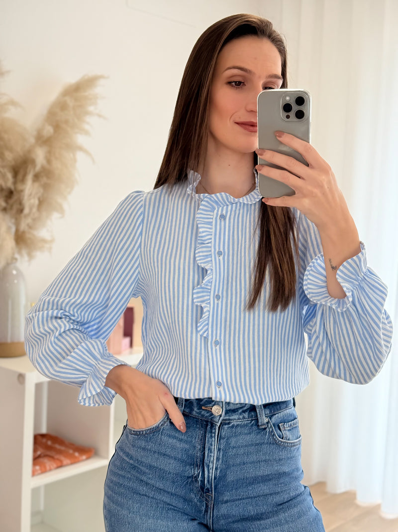 Blusa Rosália Azul